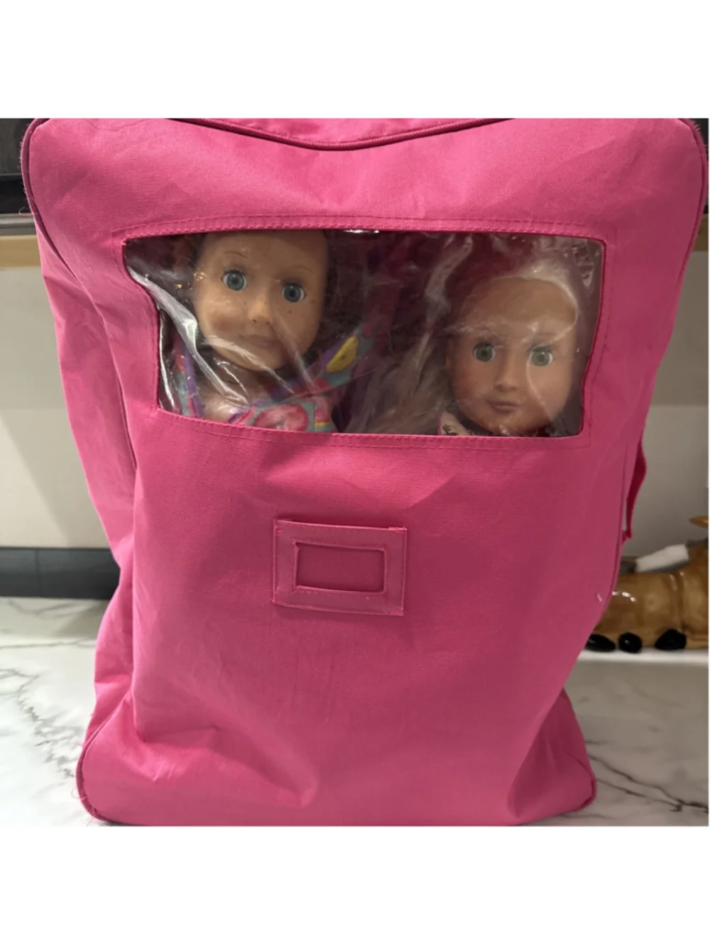 HUGE Lot Of Our Generation 18” Doll With Accessories Shoes Clothes Carrying Case